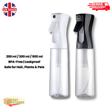 200-500ml Fine Mist Hairspray Bottle Salon Haircut Spray Water Hairdressing UK