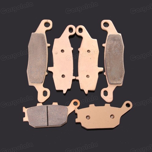 3pcs metal sinterin front - 3pcs, rear