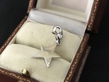 Ti Sento Milano 925 Silver Star Charm-Signed & Stamped-unique #5459