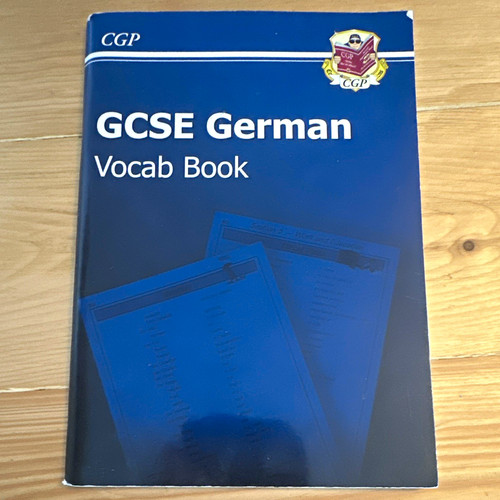 Cgp gcse german vocab - gcse, book