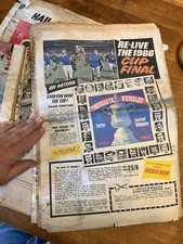 Lot 9 Copies Liverpool Football Club Souvenir Newspapers 1960's 1970's