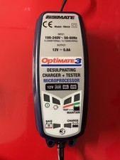 OptiMate 3 - Motorcycle Battery Charger 12v Optimiser Conditioner