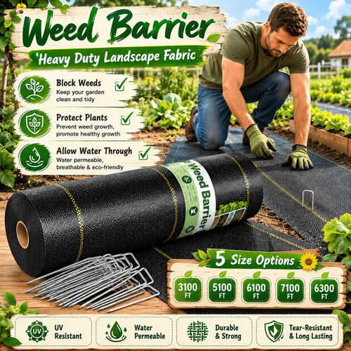 Garden weed barrier sizes - weed,