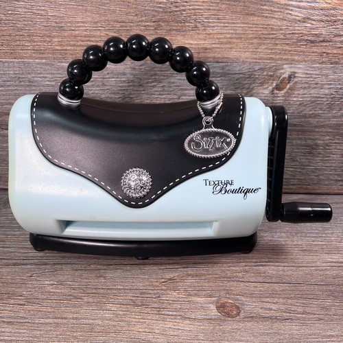 Sizzix texture boutique - boutique, blue