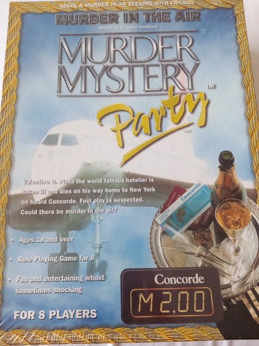 Murder mystery party - murder,