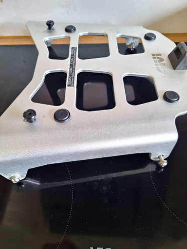 Givi aluminium box - box, plate.