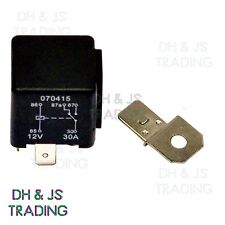 12V Relay 5 PIN Automotive 30AMP 30a Changeover RY7 Detachable Bracket