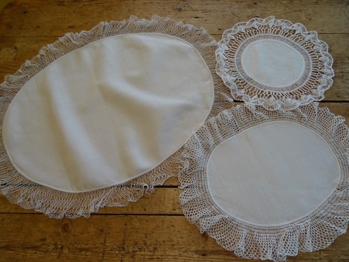 Vintage antique damask - 3, linen