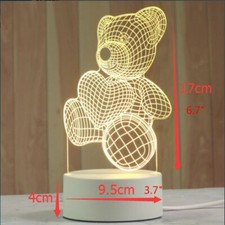 3D LED Night Light Creative