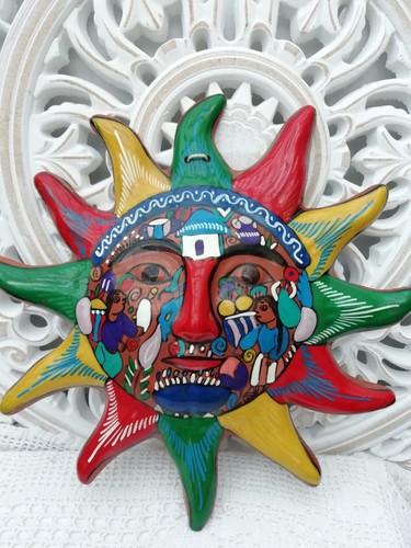 Vintage hand painted mexican - vintage,