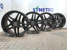 Set Of Genuine 19 Inch MERCEDES C-CLASS C63 Alloy Wheels A2054011900 A2054012000