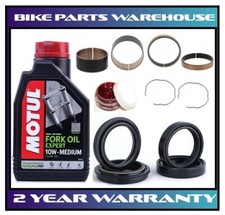 Fork Oil Seal Dust Cover Bushes Kit for Honda NX250 AX-1 Dominator