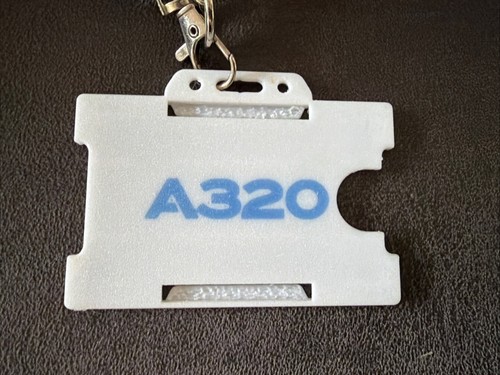 Airbus a320 badge holder - a320, id