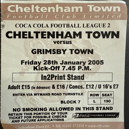 Cheltenham town grimsby - cheltenham,