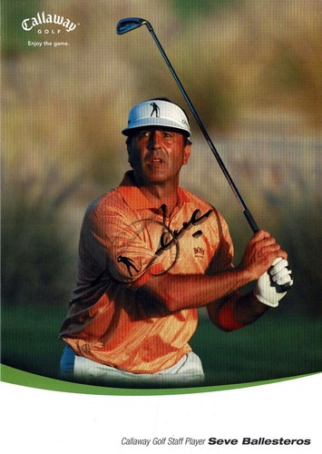 Seve ballesteros signed - seve,