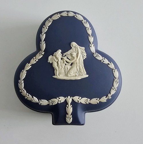 Wedgwood jasperware heart - jasperware,