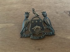 Leeds Pals 15/17th Battalion Yorkshire British Army Brass Cap Badge with Lugs