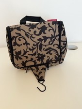 67g Reisenthel Hanging Toiletries Cosmetics Travel Bag Baroque Marble mirror