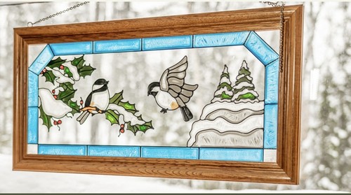 11x22 stained glass - stained, window