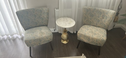 Blue pattern accent - 2,