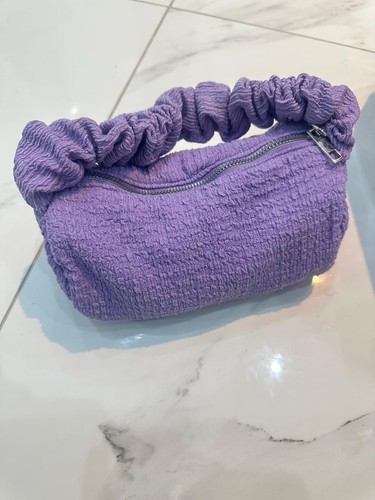 Girls hand bag purple colour - bag,
