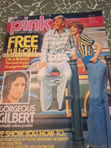 Vintage pink magazine - vintage,