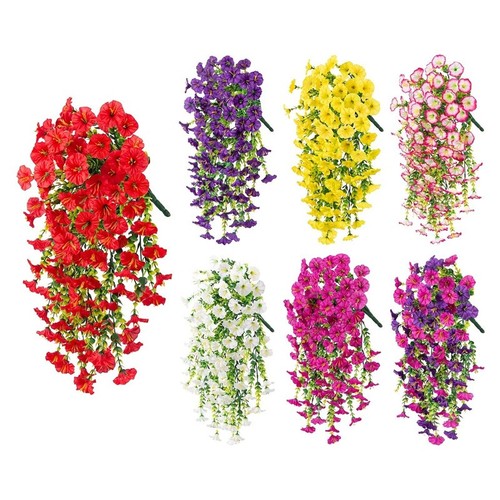 2pcs artificial flowers vine - 1/2pcs,