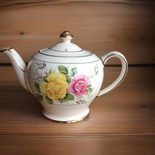 Vintage Sadler Floral Teapot
