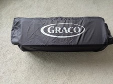 Graco FoldLite Travel Cot from Birth - Approx 3 Years. Gray