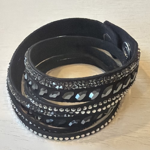 Swarovski wrap slake black - wrap,