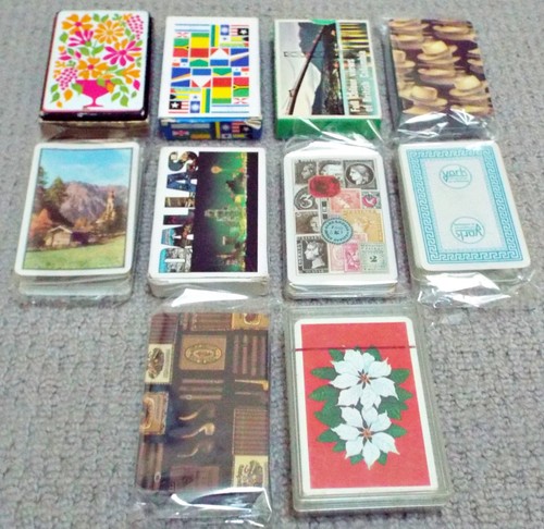 Playing cards job lot - cards, 10