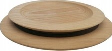 Set of 2 Wooden Plate Home