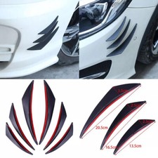 6pcs Glossy Black Car Bumper