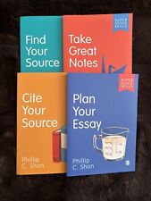 *NEW* Set of 4 Academic Writing Books, University Research Essays Study Skills