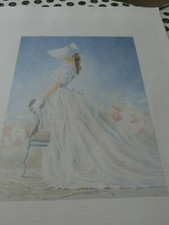 BEAUTIFUL LADY CROSS STITCH CHART#362