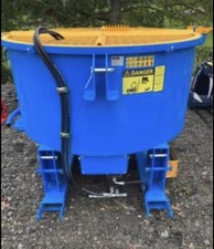 NEW HYDRAULIC DRIVEN PAN MIXER , concrete pan mixer , Tractor / forklift mounted
