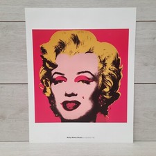 Official Andy Warhol Print 2# Marilyn Monroe 43cm X 34cm - 1967 El Mundo
