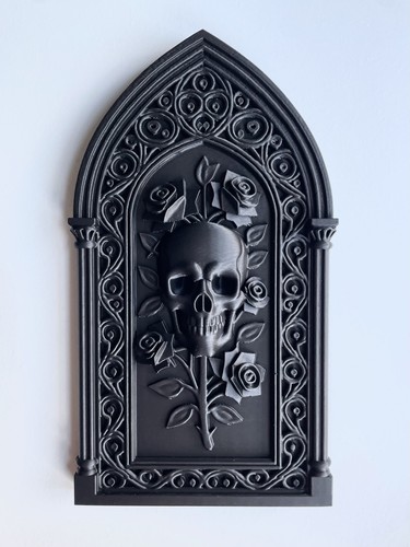 Gothic skull cathedral arch - gothic,