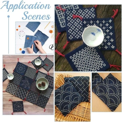 45pcs handmade sashiko - handmade,