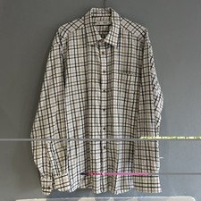 Marks and Spencer Men's Long Sleeve Pure Cotton Shirt 18” Collar Excellent Cond