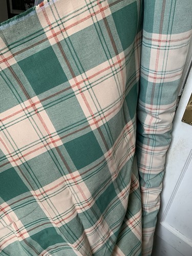 Metres tartan checked fabric - 3,
