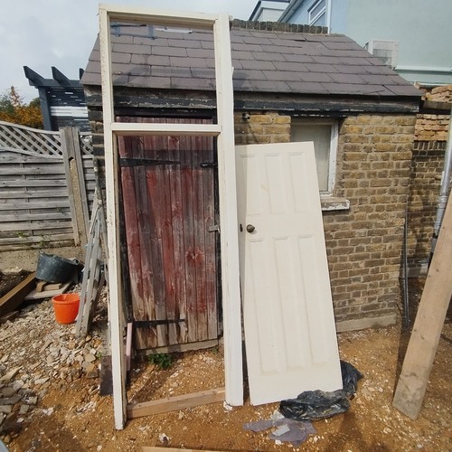 Victorian door and frame - and,