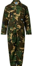 Size 34in Kids Army  COVERALL