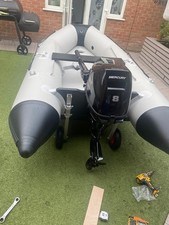 Boat Talamex slatted floor boat plus motor mercury8