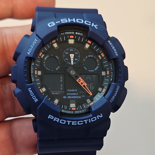 Casio shock ga100l 2a - casio, ga100l-2a