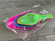 NEW 4 PLASTIC SCOOPS SET for