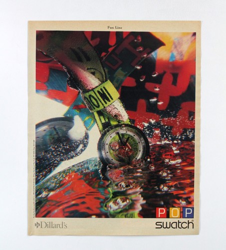 1988 swatch watch magazine - 1988,
