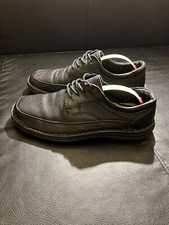 Mens Casual Black Leather Comfort Shoes UK 9 Anti Fatigue by Heavenly Feet