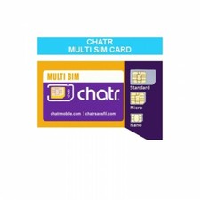 Chatr SIM Card QTY 10 (Nano +