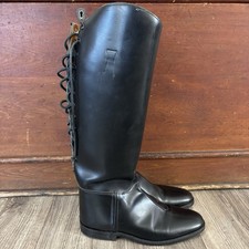 Vintage Black English Leather